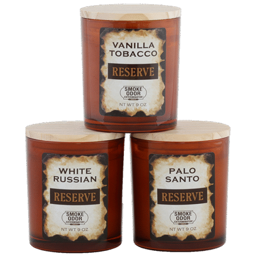 Smoke Odor RESERVE Candles - 9 oz