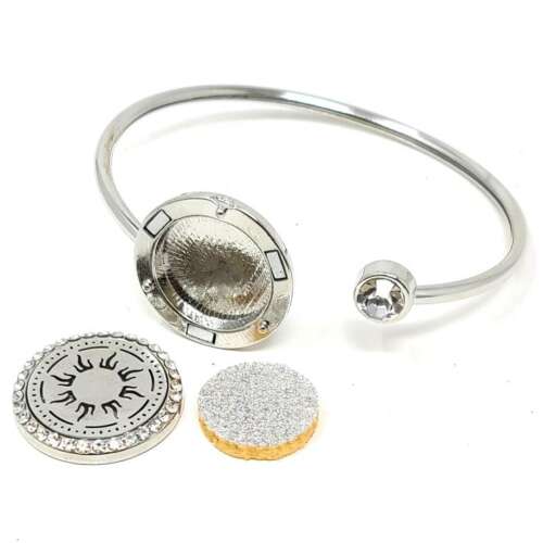 Sun Design Bracelet with Aromatherapy Diffuser