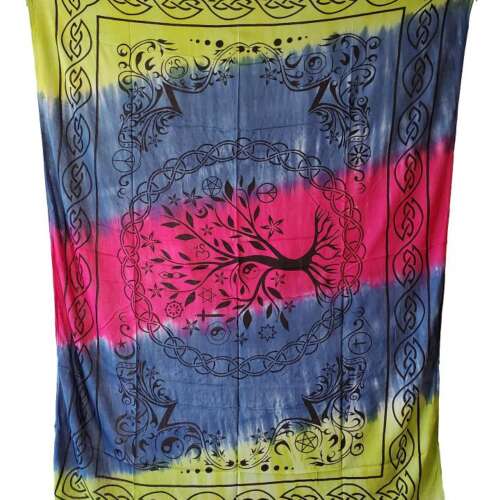 Tree Chakra Sarong 44"x72" - Tie Dye Color *25% OFF*