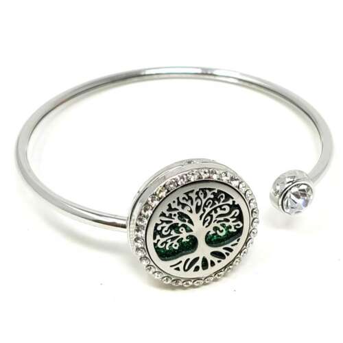 Tree of Life Design #2 Bracelet with Aromatherapy Diffuser