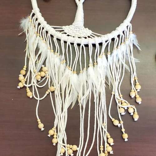 Tree of Life Dream Macramé Catcher 10.5"+ Diameter - 35"H