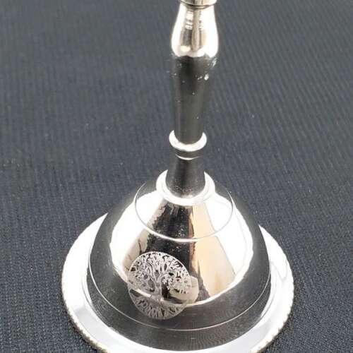 Tree of Life Silver Plated Altar Bell - 3"H
