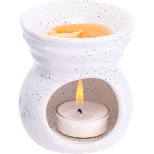 White Ceramic Oil/Wax Burner
