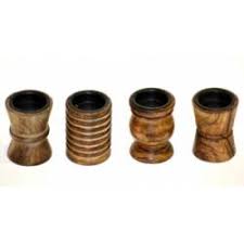 Wooden Assorted Cone Burner / Candle holder 3” x 2.25”
