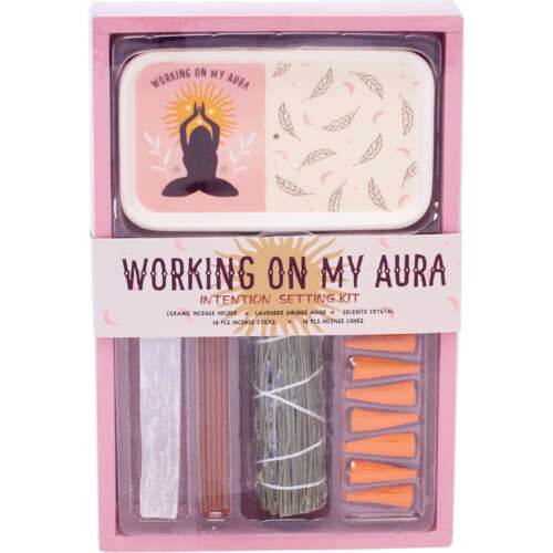 Working on my Aura Smudge Kit