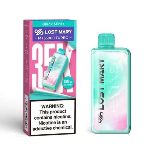 Lost Mary MT35000 Turbo - Black Mint+