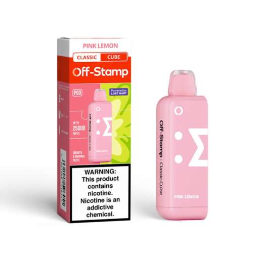 Off-Stamp X-Cube 25K Classic Pod – Pink Lemon