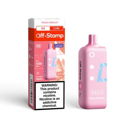 Off-Stamp X-Cube 25K Ice Cube Pod – Peach Medley