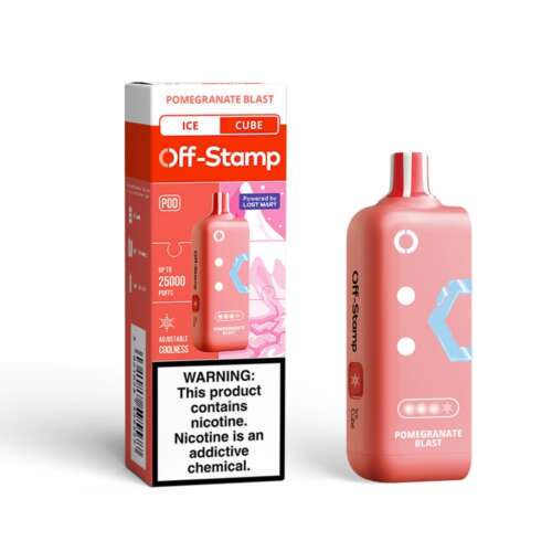 Off-Stamp X-Cube 25K Ice Cube Pod – Pomegranate Blast