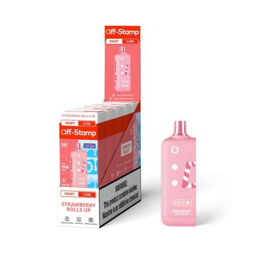 Off-Stamp X-Cube 25K Sweet Pod - Twisted Strawberry (Strawberry Rolls Up)
