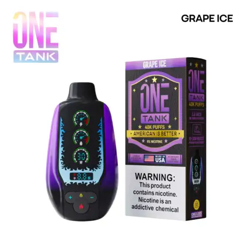 One Tank 40K Disposable - Grape Ice