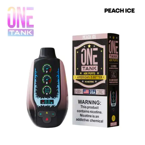 One Tank 40K Disposable - Peach Ice