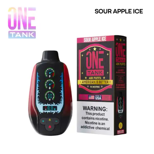 One Tank 40K Disposable - Sour Apple Ice