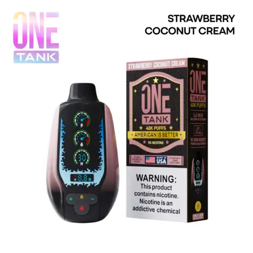 One Tank 40K Disposable - Strawberry Coconut Cream