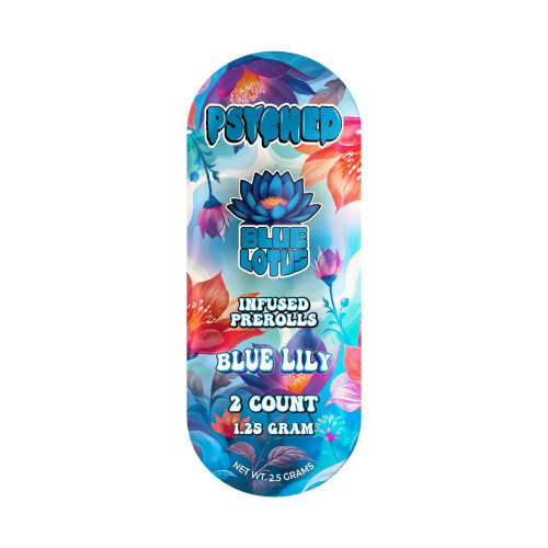 Psyched Blue Lotus Pre Rolls - 2 Count - Image 4