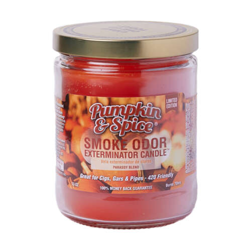 Smoke Odor Exterminator Candles – Pumpkin & Spice