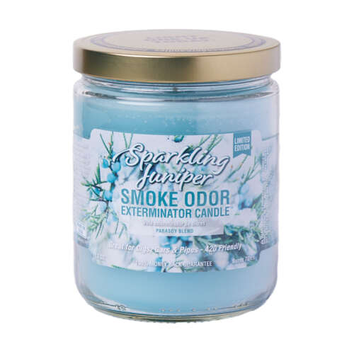 Smoke Odor Exterminator Candles – Sparkling Juniper