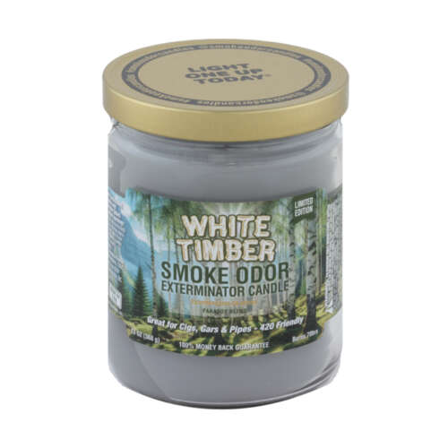 Smoke Odor Exterminator Candles – White Timber