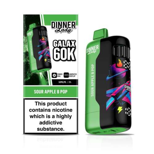 Dinner Lady Galax DL60K - Sour Apple B Pop