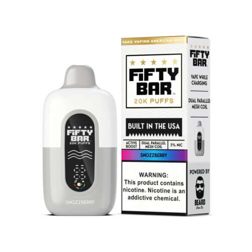 Fifty Bar 20K Disposable – Snozzberry