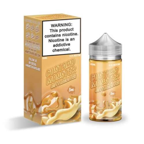 Custard MONSTER Synthetic - Butterscotch Custard 3mg 100mL