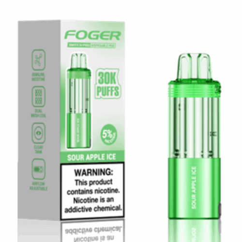 Foger Switch Pro 30K Pod - Sour Apple Ice