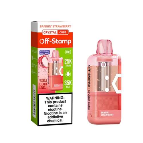 Off-Stamp X-Cube Crystal Pod - Bangin Strawberry