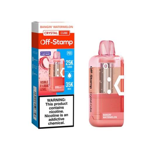 Off-Stamp X-Cube Crystal Pod - Bangin Watermelon