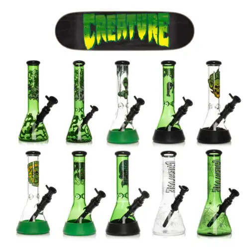 Creature x Gear Premium® Creature Skateboard Deck Water Pipes