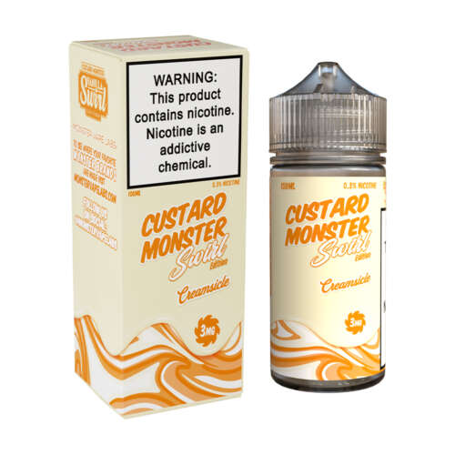 Custard MONSTER Swirl - Creamsicle 3mg 100mL