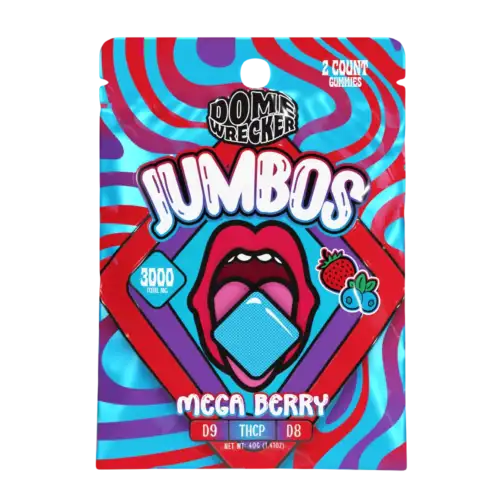 Domewrecker Jumbo Gummies 2ct - Mega Berry