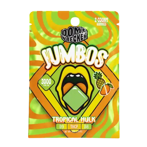 Domewrecker Jumbo Gummies 2ct - Tropical Hulk