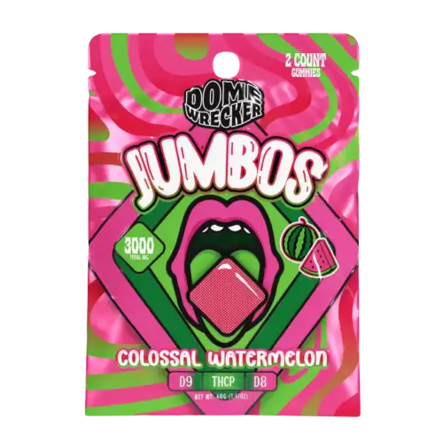 Domewrecker Jumbo Gummies 2ct - Colossal Watermelon