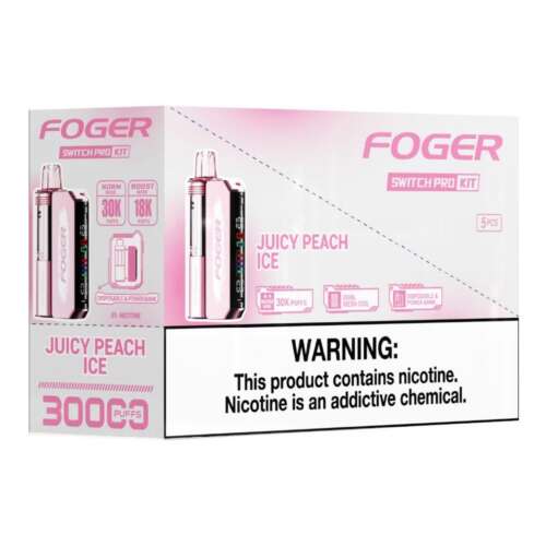 Foger Switch Pro 30K Kit – Juicy Peach Ice