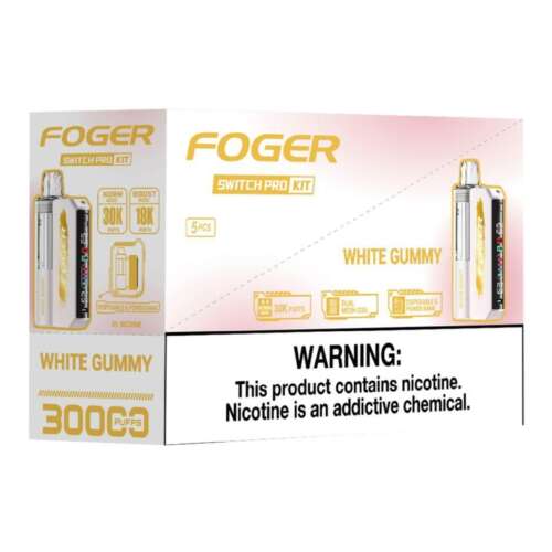 Foger Switch Pro 30K Kit – White Gummy