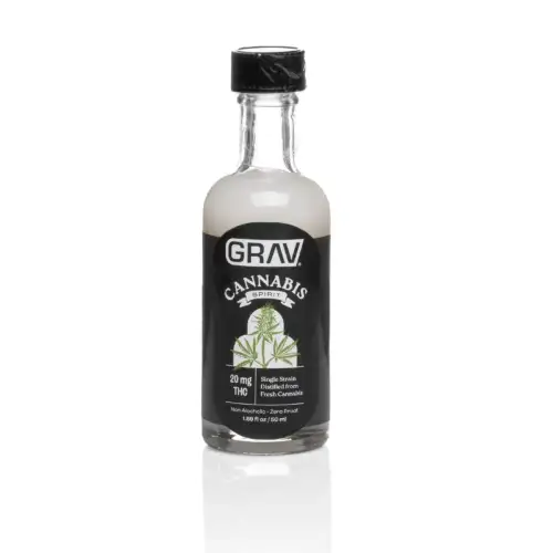 GRAV® Cannabis Spirit 20mg Black Label - 50ml Bottle