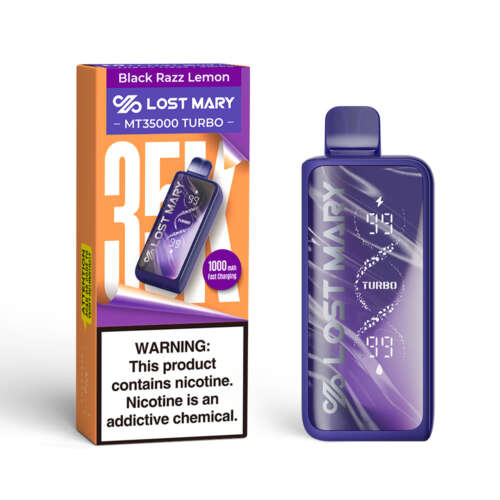 Lost Mary MT35000 Turbo – Black Razz Lemon