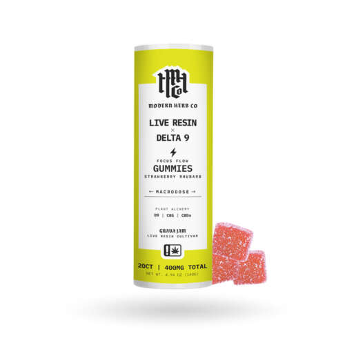 Modern Herb Co 20ct Delta 9 Gummies - Live Resin