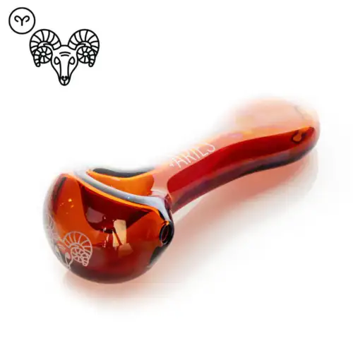 Red Eye Glass® 4.5" Zodiac Spoon Hand Pipes