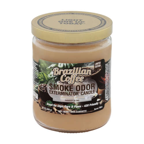 Smoke Odor Exterminator Candles – Brazilian Coffee