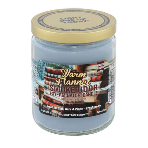 Smoke Odor Exterminator Candles – Warm Flannel