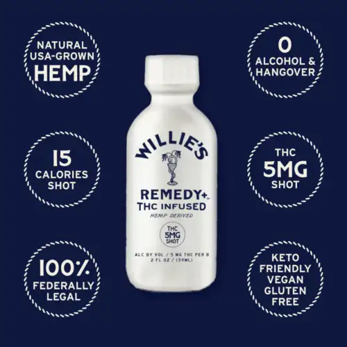 Willie's Remedy+ 5mg Low Dose Shots