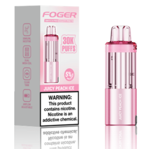 Foger Switch Pro 30K Pod – Juicy Peach Ice