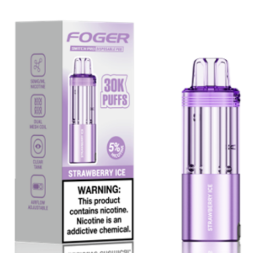 Foger Switch Pro 30K Pod – Strawberry Ice