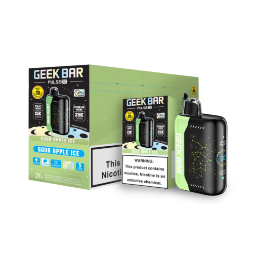 Geek Bar Pulse X 25K – Sour Apple Ice