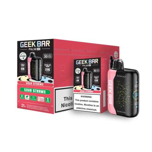 Geek Bar Pulse X 25K – Sour Straws