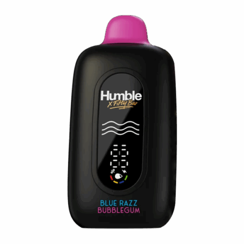 Humble x Fifty Bar - Blue Razz Bubblegum