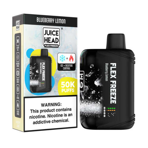Juice Head Flex Freeze 50K Disposable – Blueberry Lemon