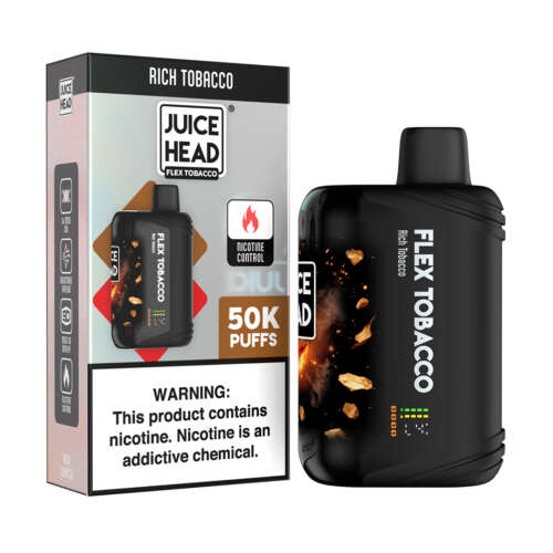 Juice Head Flex Freeze 50K Disposable – Rich Tobacco