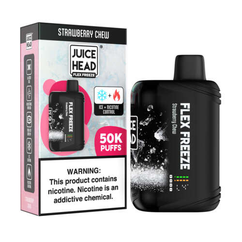 Juice Head Flex Freeze 50K Disposable – Strawberry Chew